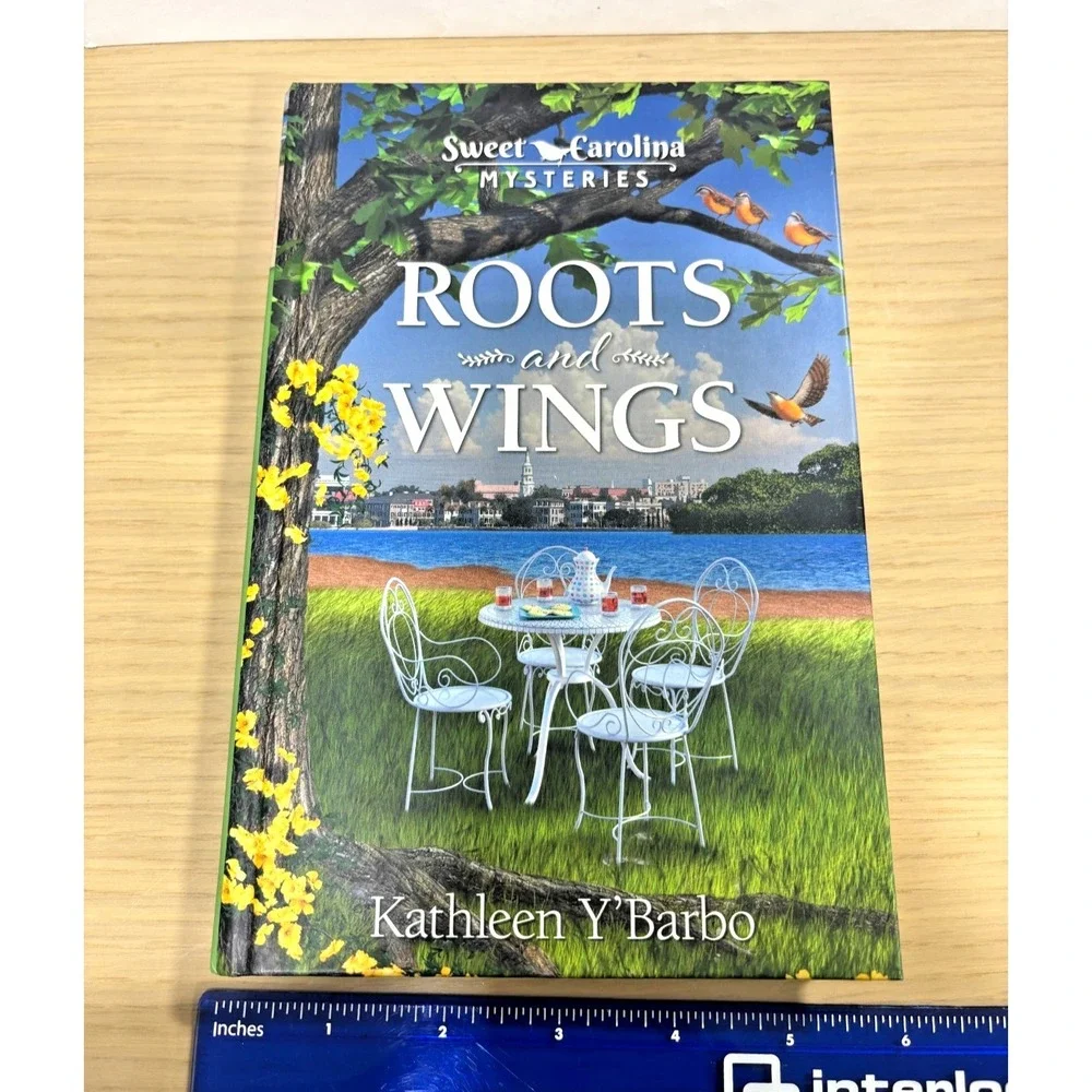 HTF! Roots And Wings Kathleen Y'Barbo Sweet Carolina Mysteries Hardcover Book